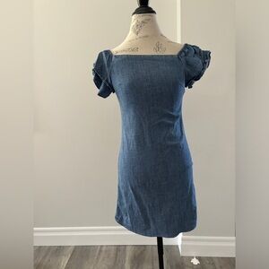 Alice and OLIVIA  Jean dress zipper size small